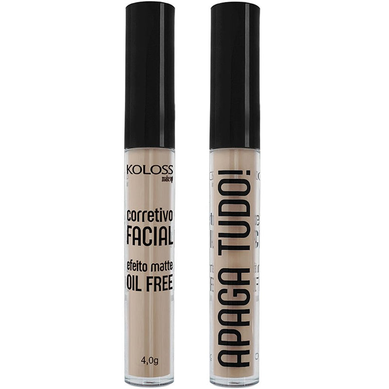 CORRETIVO FACIAL APAGA TUDO MATTE KOLOSS N02 MINHA COR